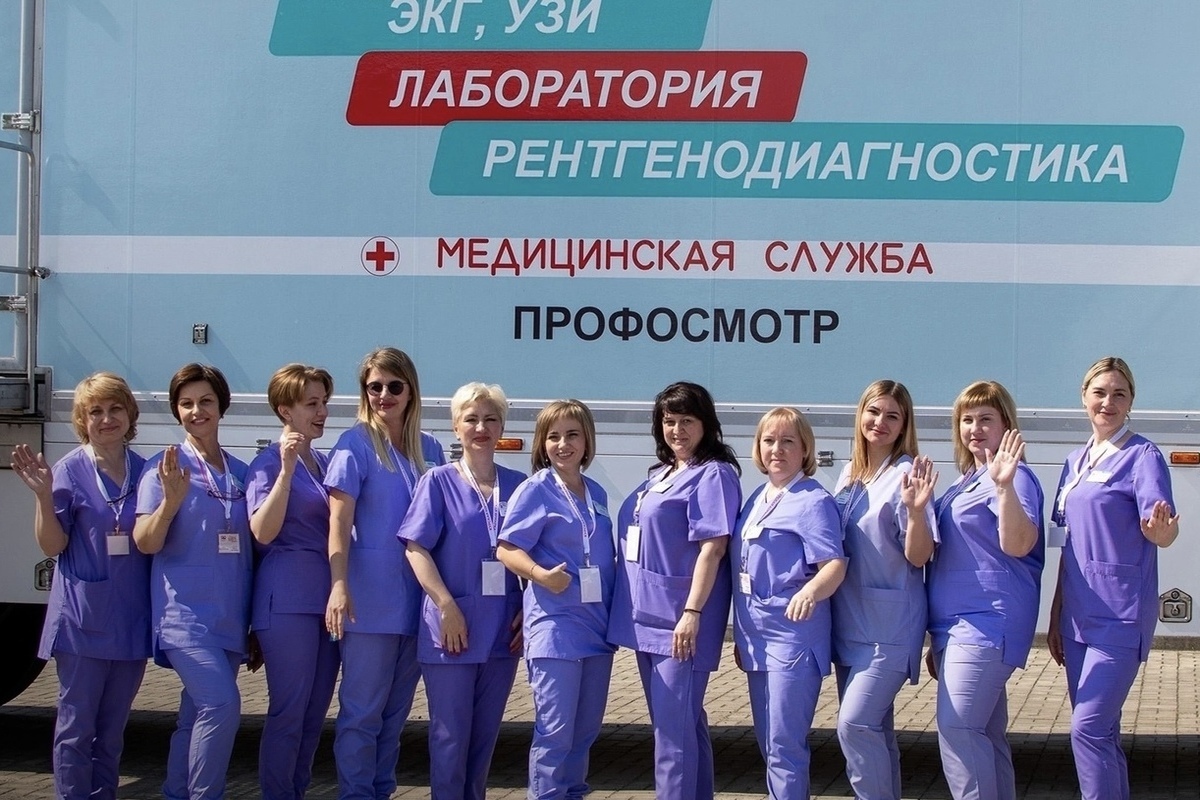 Поезд здоровья начал свою работу в Курской области