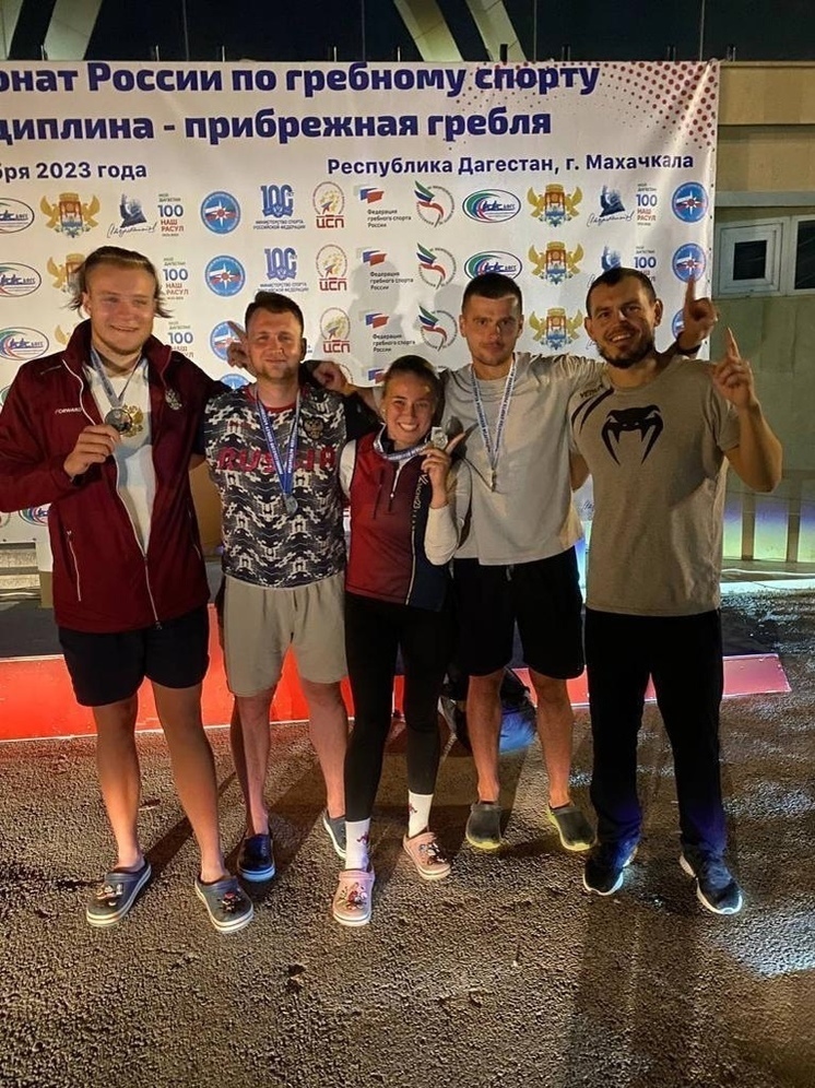 Псковичи завоевали медали на чемпионате России по прибрежной гребле