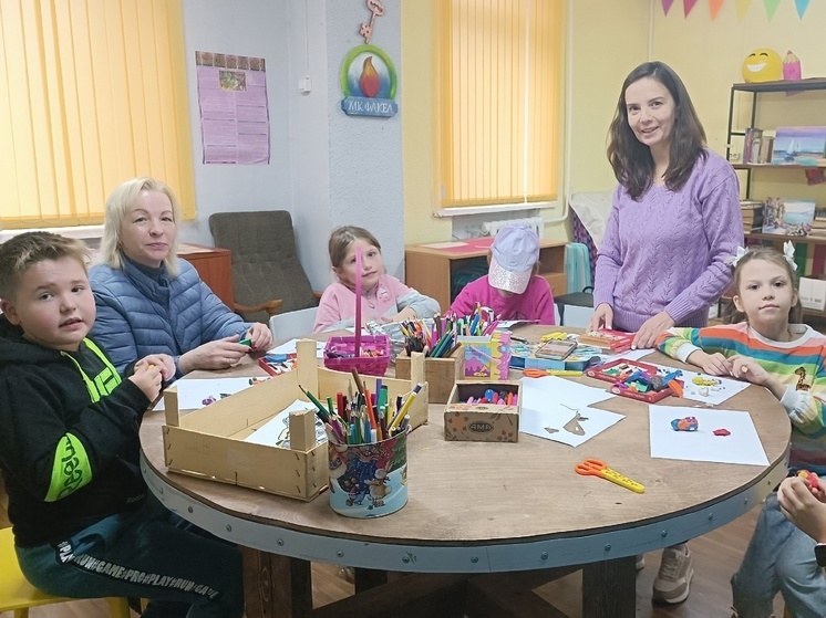 Урок «Мультипликация» прошел в поселке Большевик