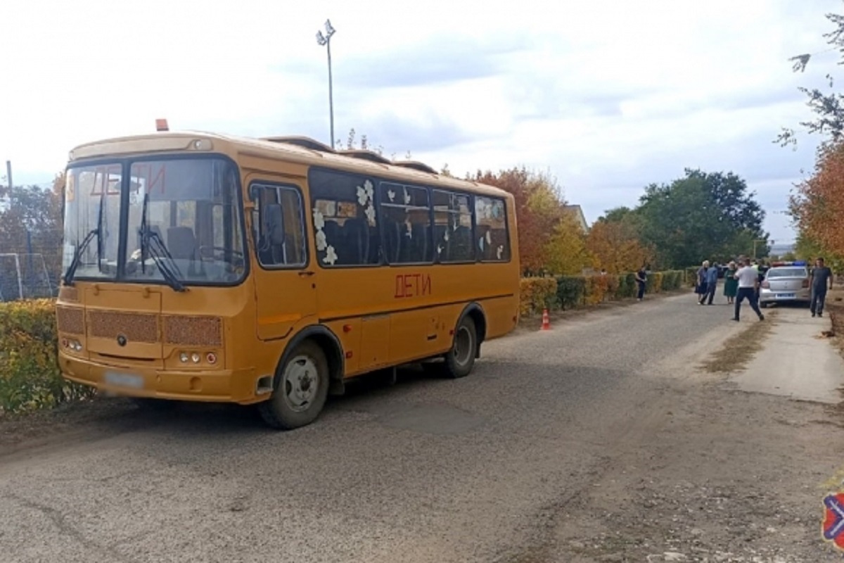 Школьный автобус сбил мальчика в Волгоградской области