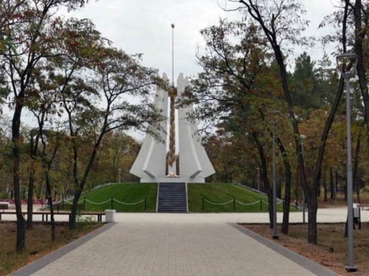 В Котовске завершили благоустройство парка Воинской славы