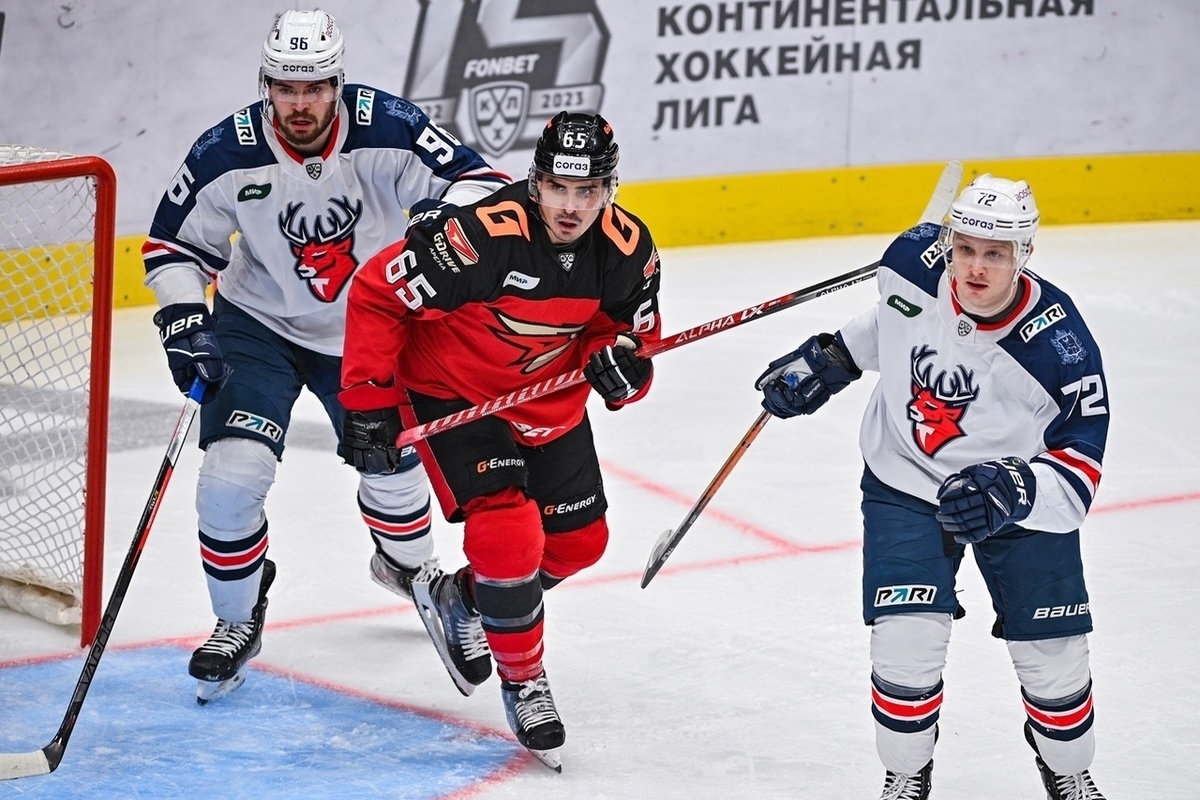 Omsk Avangard in Nizhny Novgorod wins after the first period