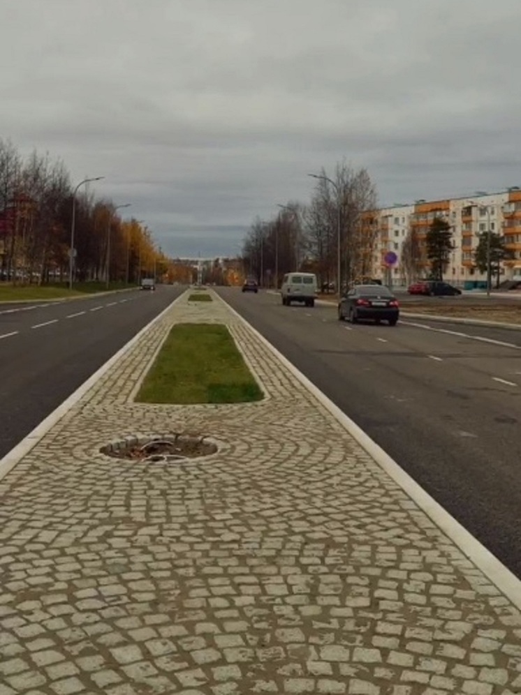 В Ноябрьске проспект Мира открыли после капремонта