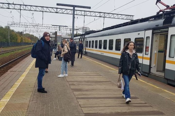 В Павловском Посаде появились временные платформы на станциях МЖД