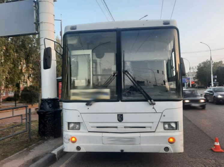 В Тамбове резкое торможение привело к травмам пассажиров автобуса