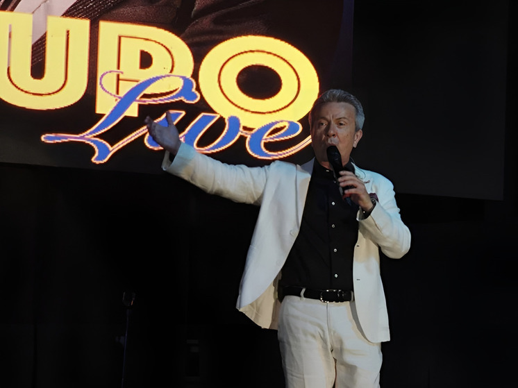 Итальянский певец Пупо приглашает новосибирцев на вечер музыки и эмоций