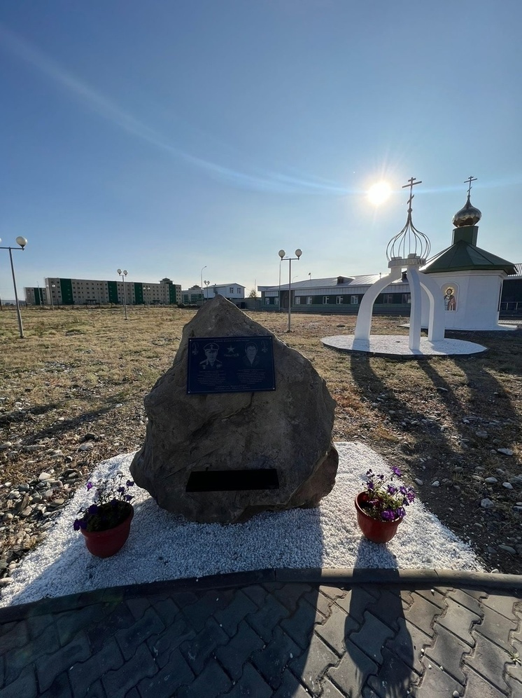 В Туве  в  55-й бригаде открыли мемориальную доску в память о погибших в  СВО