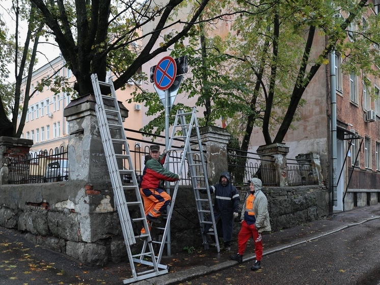 Движение на центральных дорогах Выборга станет односторонним