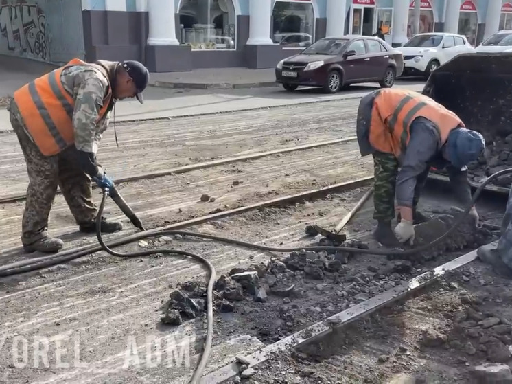 Дороги Орла готовят к приближающейся зиме