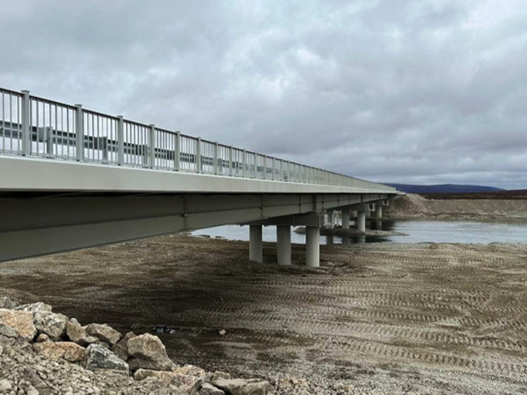 Три новых моста открыли на строящейся дороге с Колымы на Чукотку
