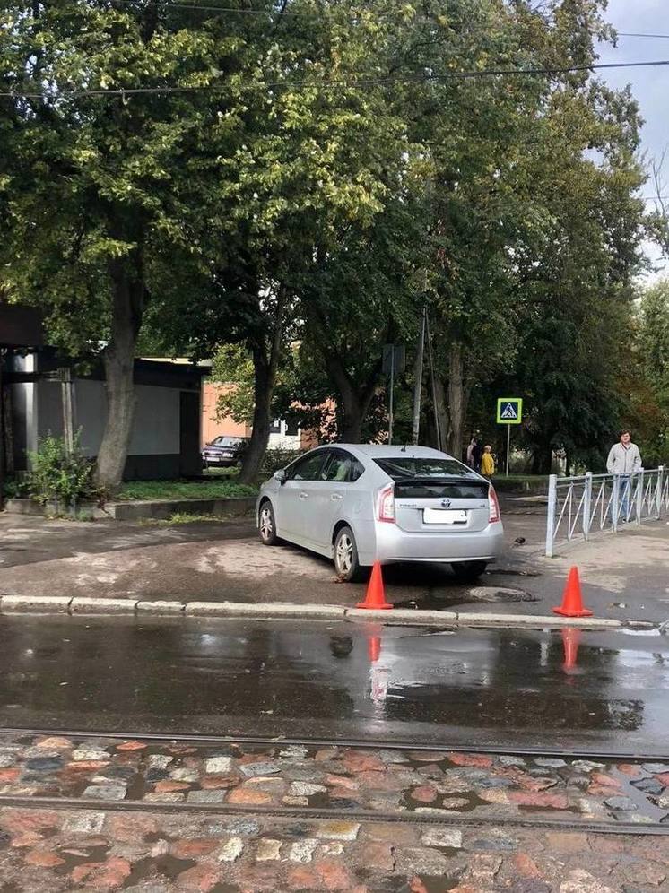 Женщина за рулем Toyota сбила пенсионерку в Московском районе Калининграда