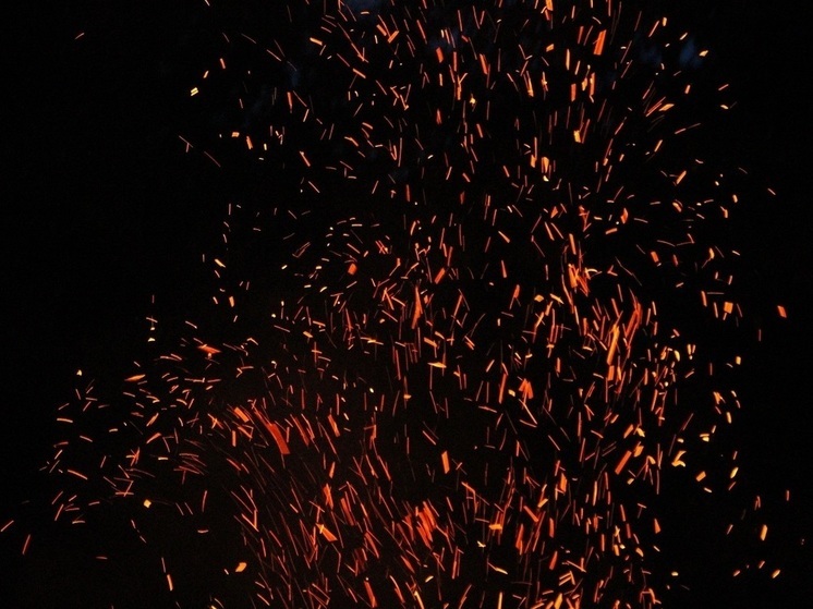 В Смоленской области в Сычёвке загорелся частный дом