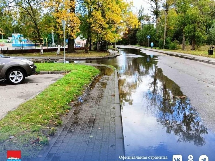 В Балтийске установят новую ливневую канализацию