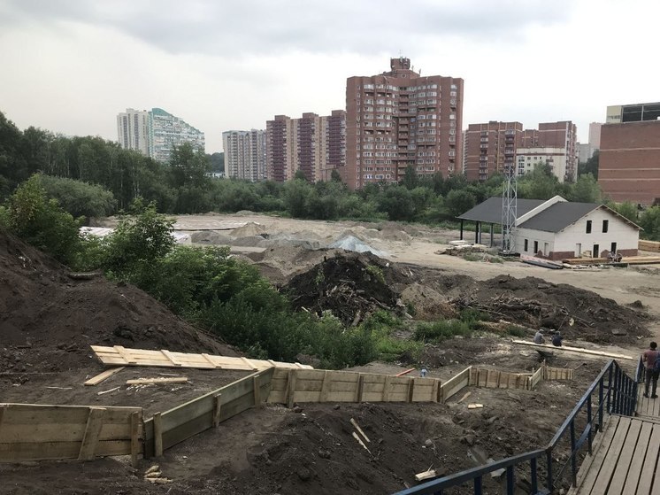 Мэр Новосибирска объяснил перенос работ в парке Каменка