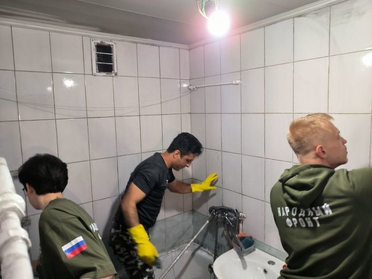 Команда Молодёжного крыла НФ оказала поддержку орловской семье