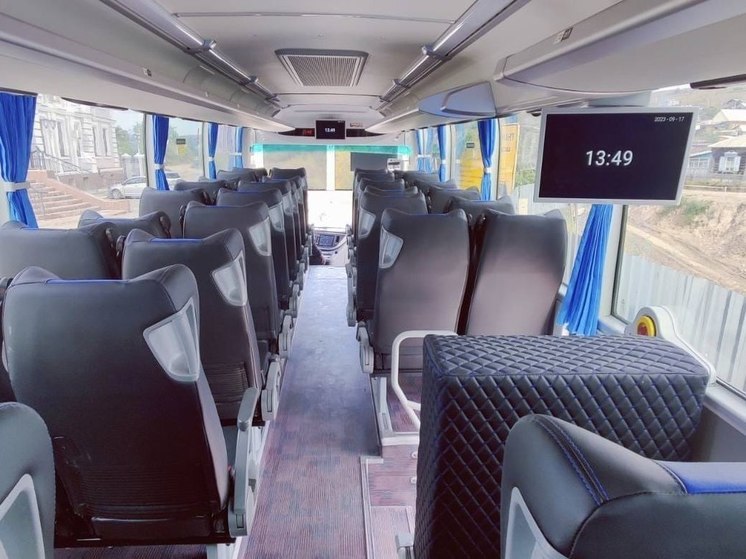 От Улан-Удэ до границы Бурятии начал ходить комфортабельный автобус