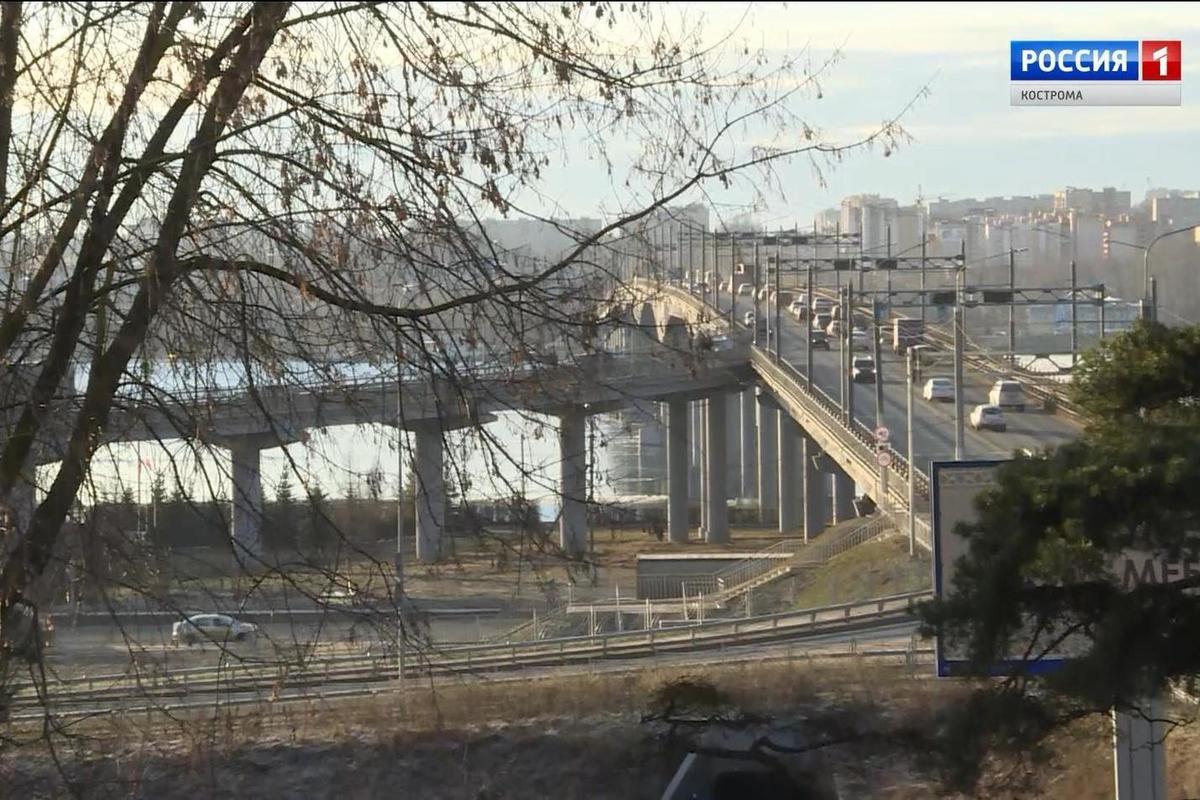 Светофоры для реверсивного движения по костромскому мосту через Волгу проверят еще раз