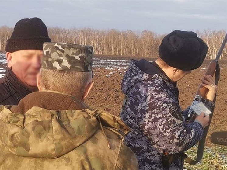 В Орловской области проверке подверглись охотники