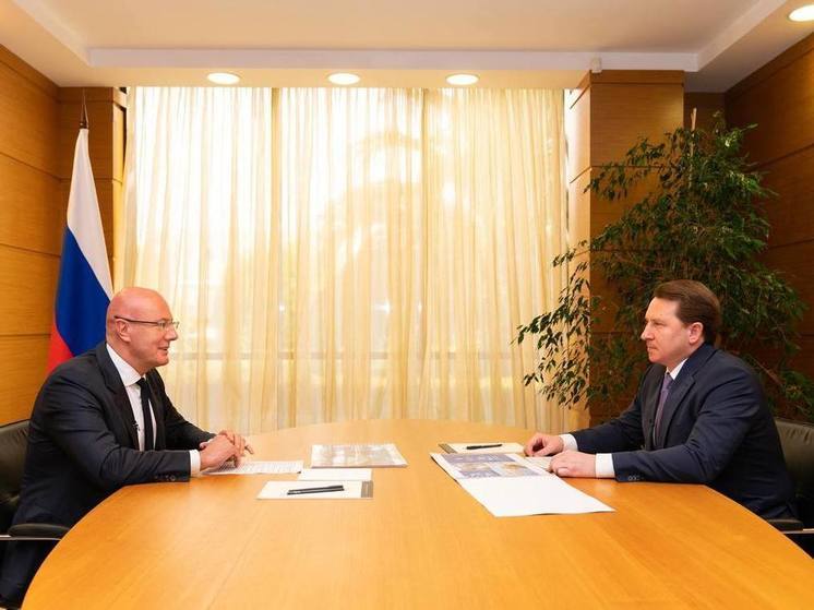 Мэр Сочи представил вице-премьеру Чернышенко перспективы развития санаторно-курортной и туристической отраслей города