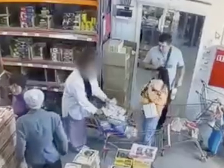 В Кызыле женщина вынесла из магазина продукты  на 6 тыс рублей