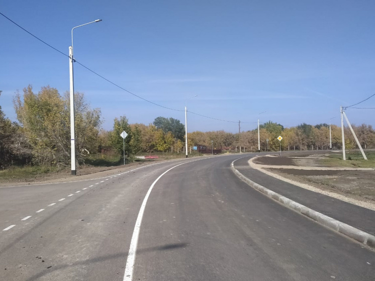 В Бийском районе отремонтировали дорогу за 43 млн рублей
