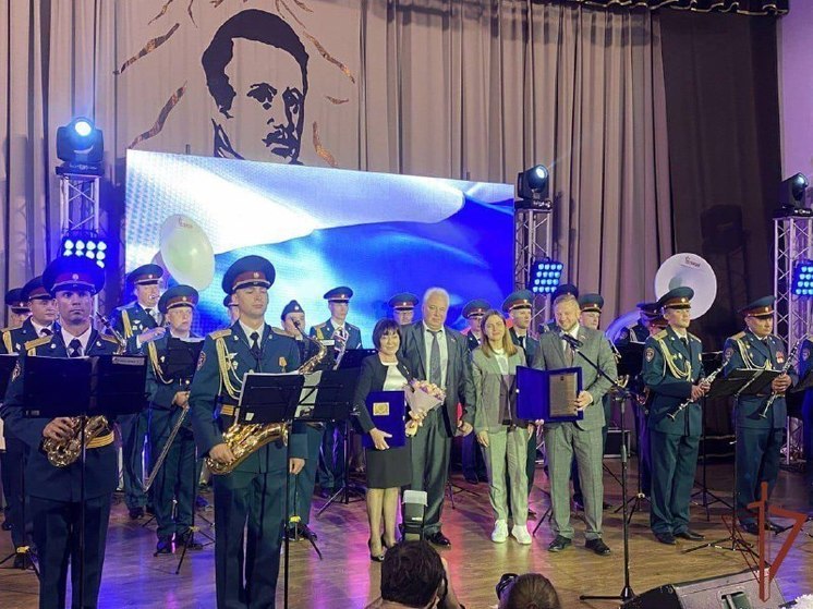 Оркестр Росгвардии принял участие в Дне профсоюзного курорта в Пятигорске