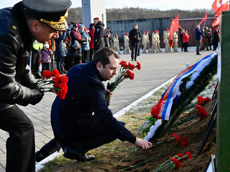 Останки бойцов Красной армии захоронили в Мурманской области
