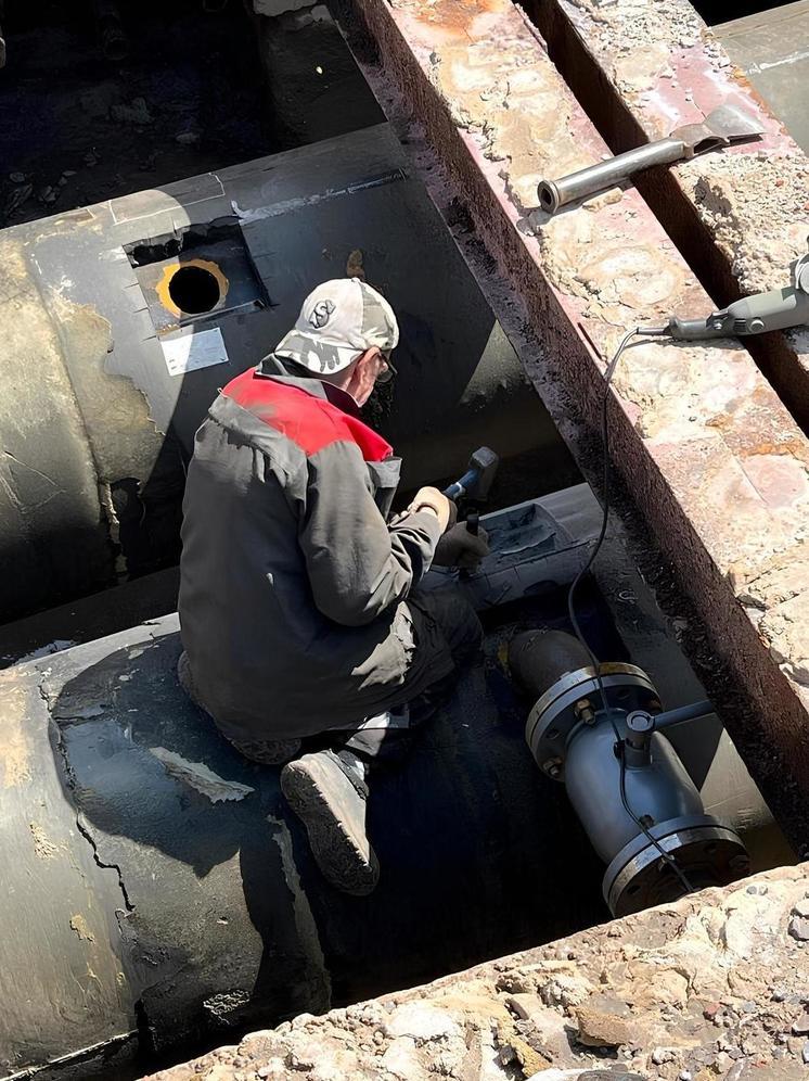 В Курске на два дня отключили горячую воду в 54 домах