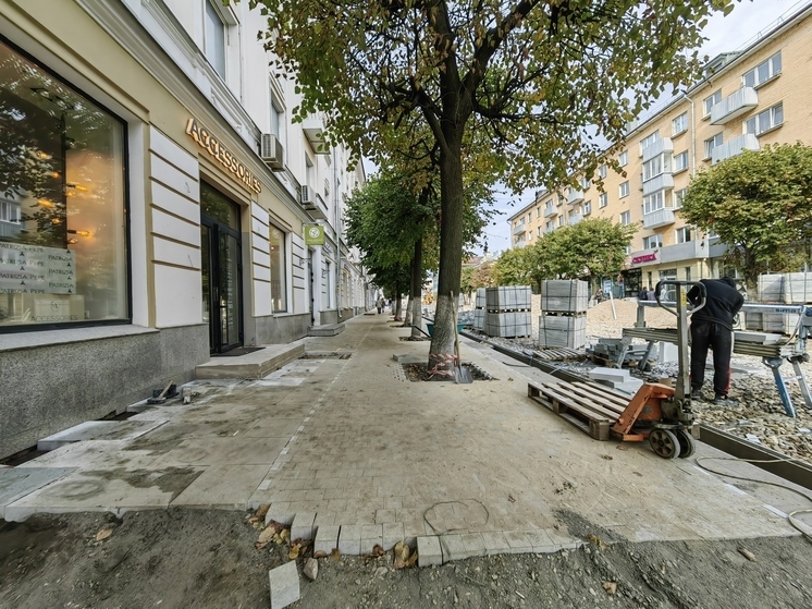В Твери озвучили дату завершения ремонта улицы Трехсвятской