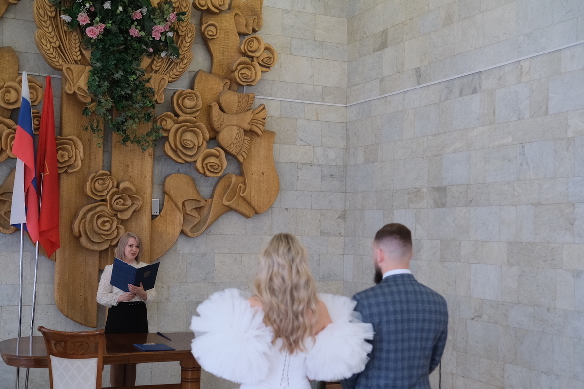 В Волгоградской области побили рекорд по свадьбам в 2023 году