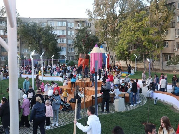 Пример современного благоустройства: в Астрахани открыли парк Знаний и сквер Строителей