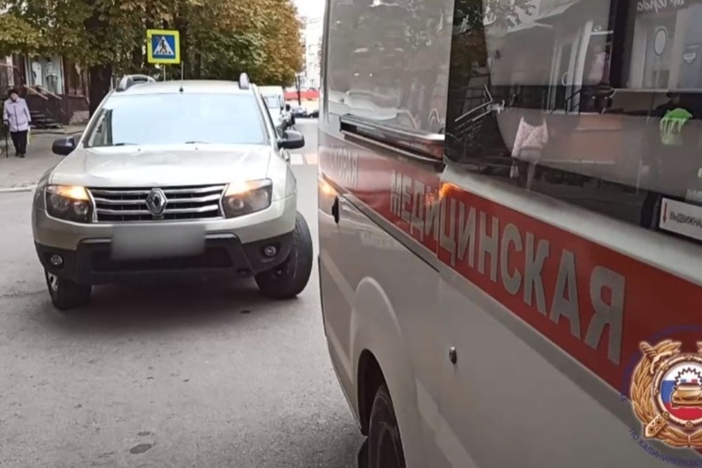 В Калининграде девочка попала в реанимацию из-за аварии