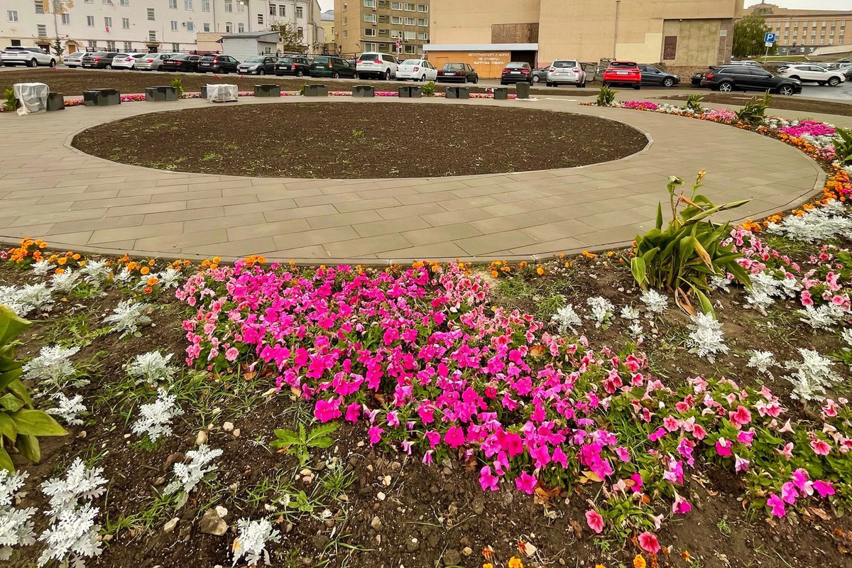 Орел встречает осень цветами: городские клумбы украсили 3 тыс цветов