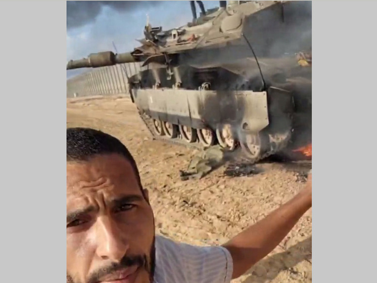 Названо число уничтоженных израильских танков "Меркава"