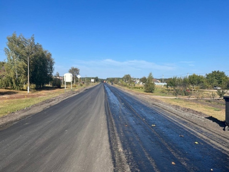В Белгородской области ремонтируют дорогу к Холковскому монастырю