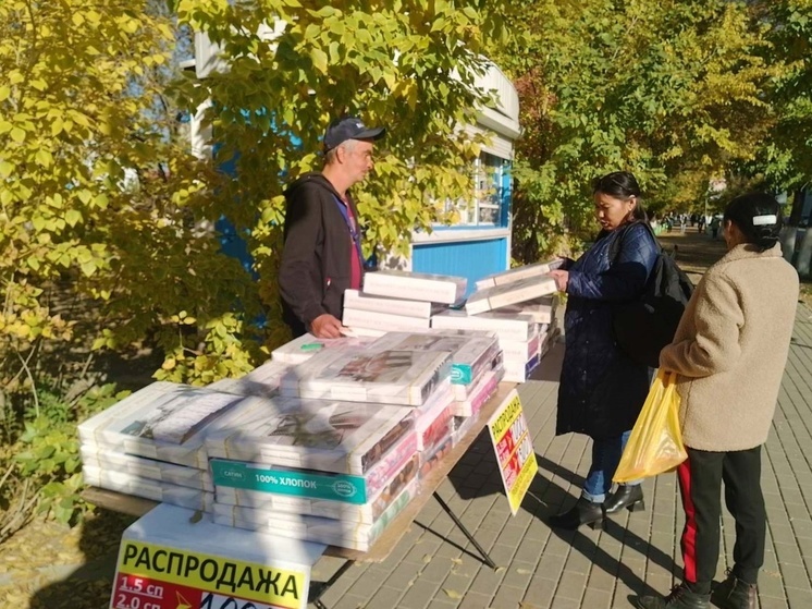В Кызыле пресекают незаконную уличную торговлю