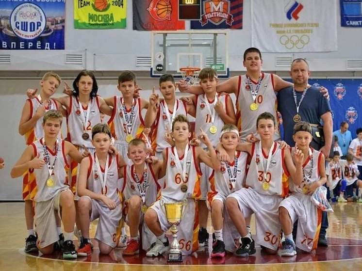 Тульские баскетболисты забрали первое место в детской лиге «Беркут»
