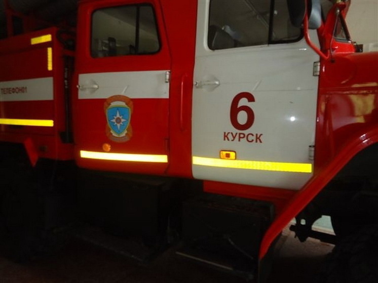 На улице Магистральной в Курске сгорел автомобиль «МАЗ»