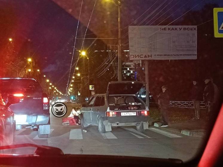 В Пензе сбили пожилую женщину на пешеходном переходе