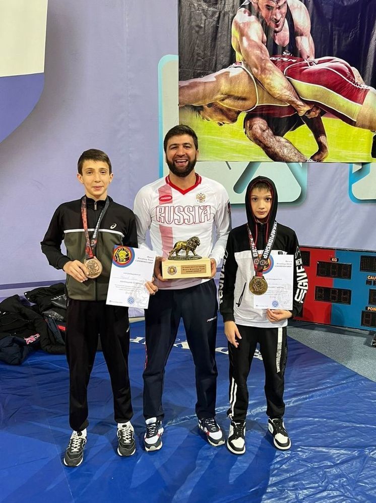 Кисловодские спортсмены стали сильнейшими во Всероссийском турнире по вольной борьбе