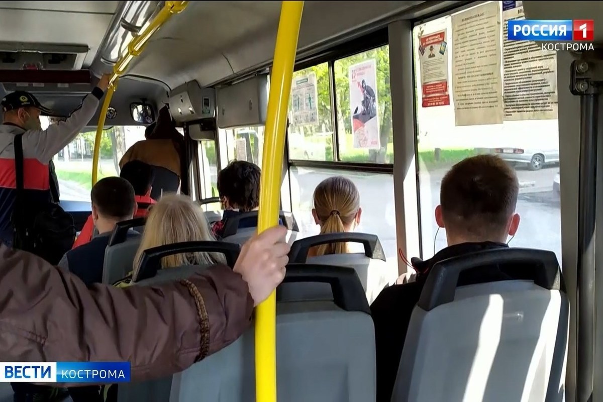 Костромские технологии: выяснилось, что автобусы перевезли рекордное число пассажиров