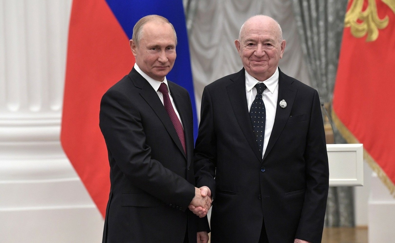 Владимир Путин и Никита Симонян