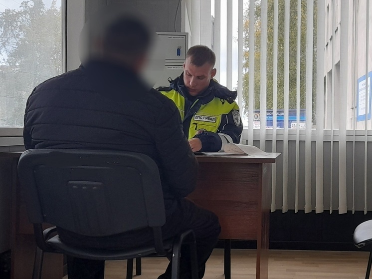 ГИБДД Петрозаводска наказала водителя автобуса, устроившего гонку в центре