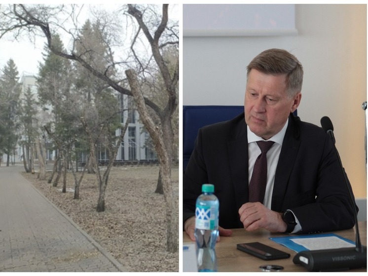Мэр Новосибирск Локоть надеется, что ремонт Первомайского сквера скоро завершат