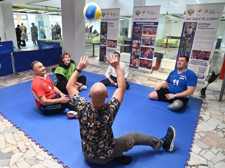 В Рязани паралимпийцы провели мастер-классы для участников СВО