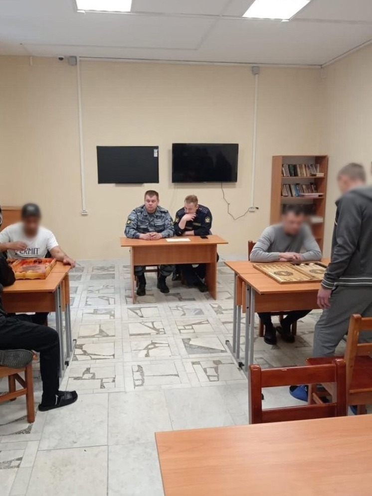 Осужденные на принудительные работы сразились в нарды в Петрозаводске
