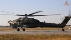 Появилось видео боевой работы экипажа Ми-28Н: ликвидирована бронетехника ВСУ