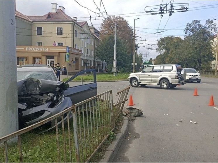 В Калининграде 73-летний водитель спровоцировал аварию