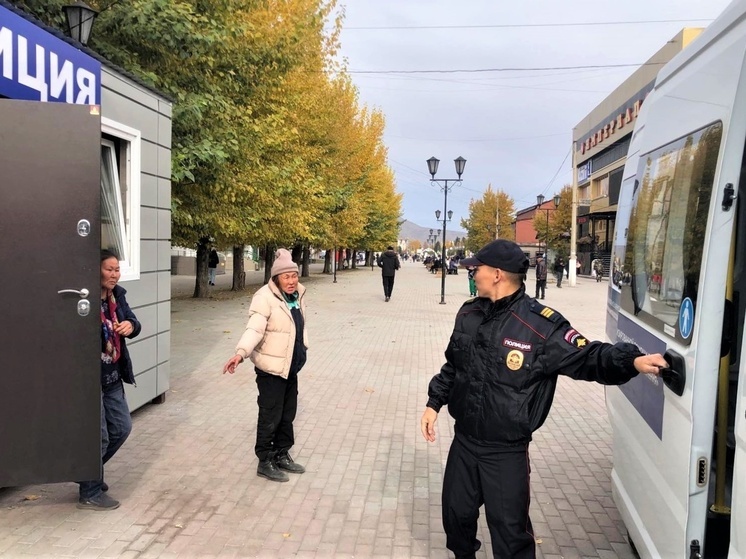  В центре Кызыла за неделю в новом пункте полиции побывали 322 нарушителя