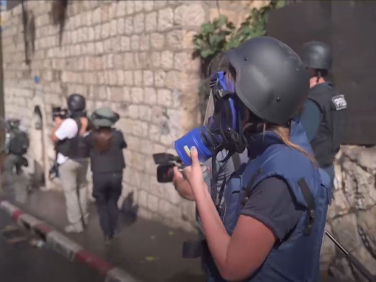 Российская журналистка попала под слезоточивый газ израильских силовиков в Иерусалиме